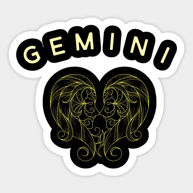 Gemini Sticker by GMAT